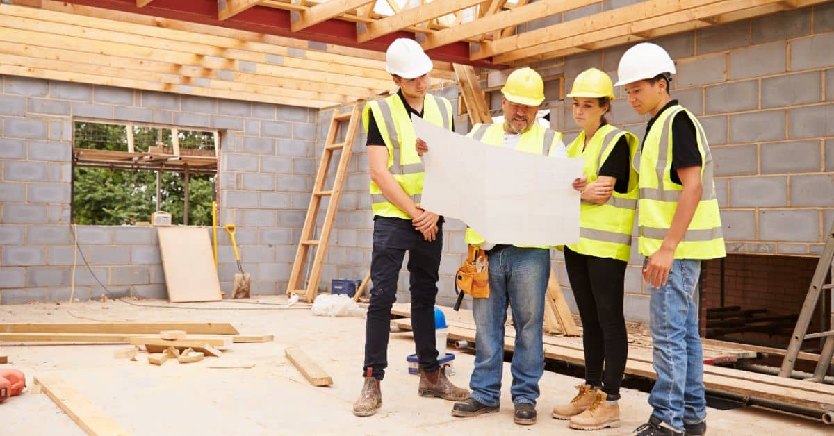 building companies - Checking Building Plans