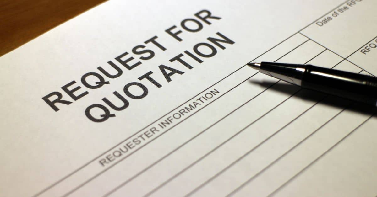 House Building Contractors - Quotation