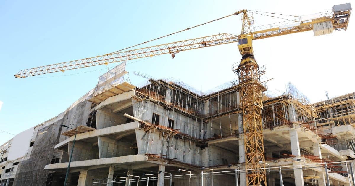 Construction Services - Crane and Building