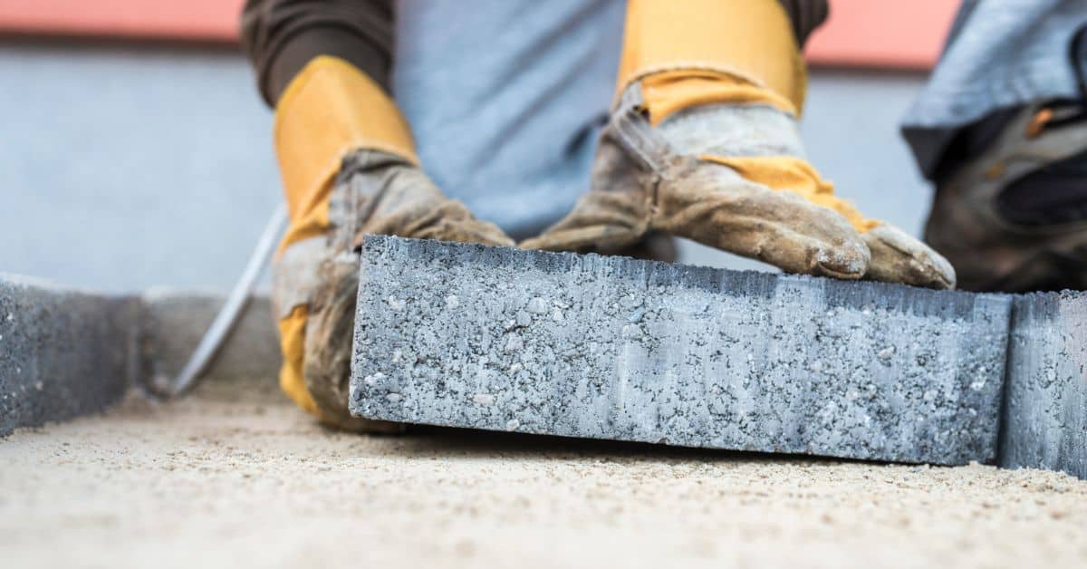 house construction - laying foundation