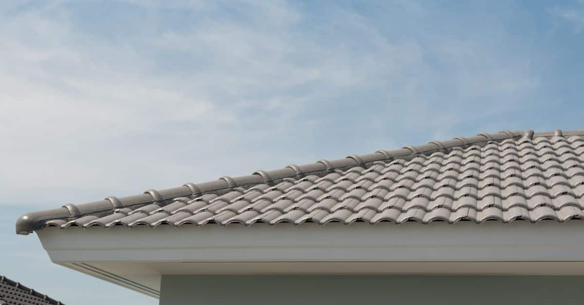 Close-up of durable roof tiles on a Cape Town home, showcasing quality and style for modern renovati.