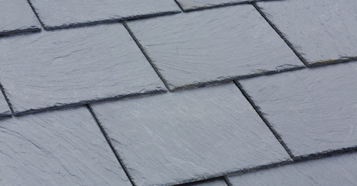 Close-up of slate roof tiles showcasing durability and style for Cape Town homes.