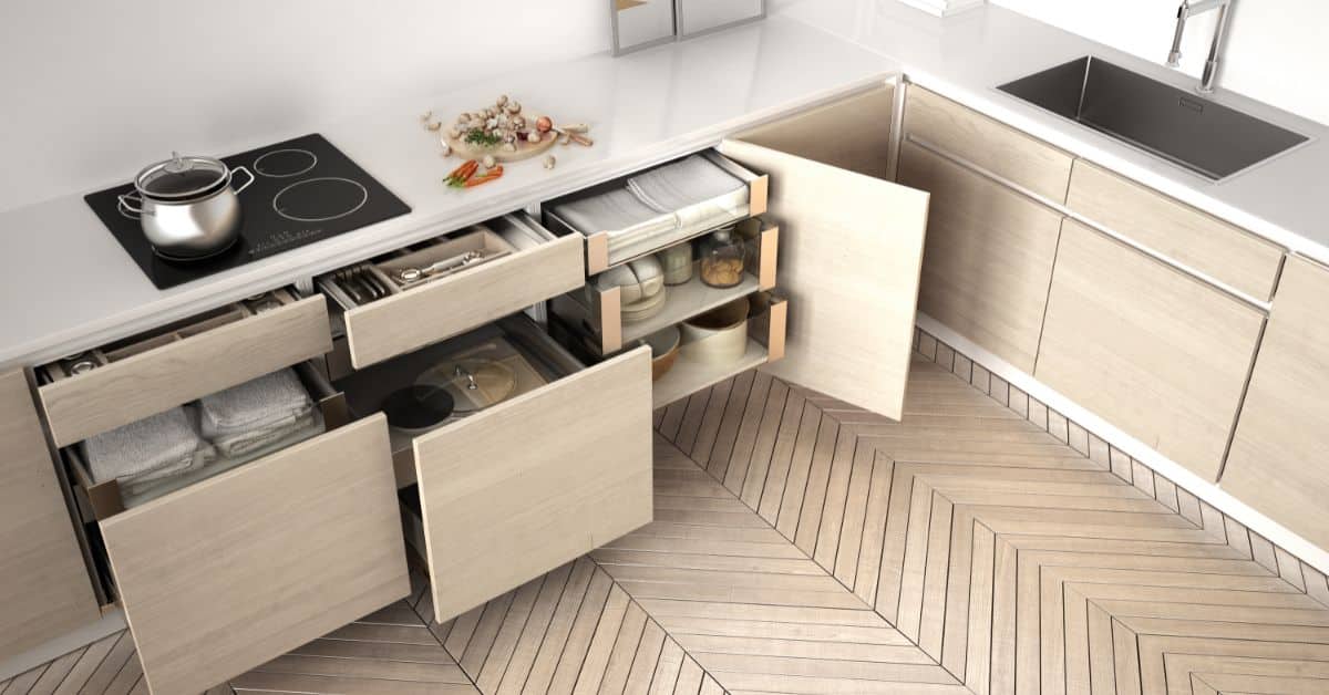 kitchen renovation - cabinet space