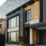 Contemporary 3-bedroom house with sleek architecture and modern exterior features.